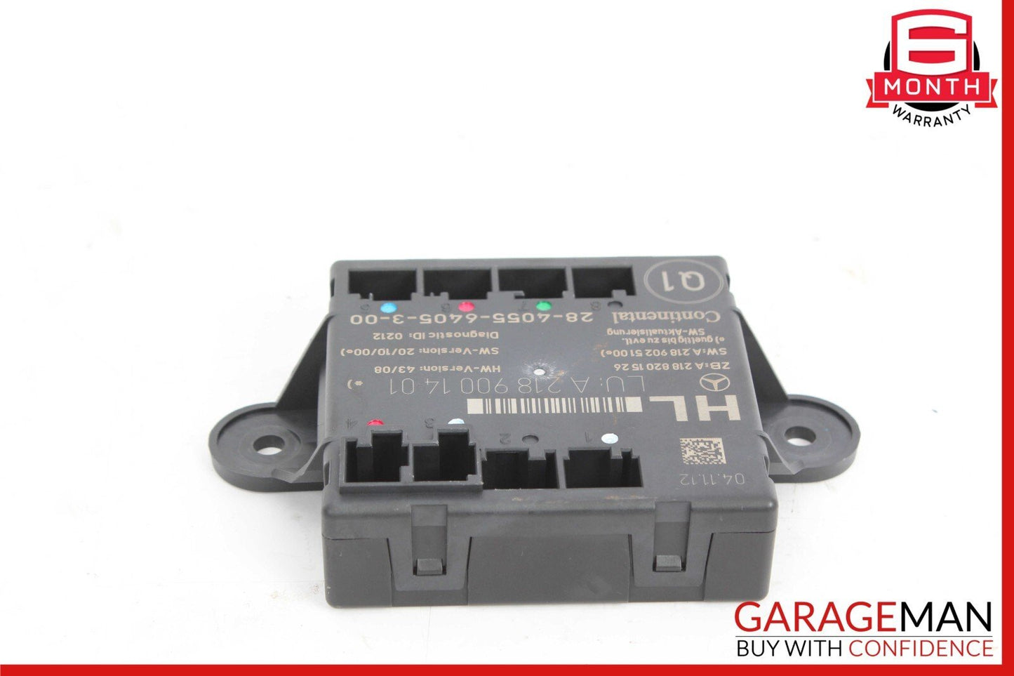 08-18 Mercedes W212 E400 CLS500 C300 C250 Rear Left Door Control Module Unit OEM