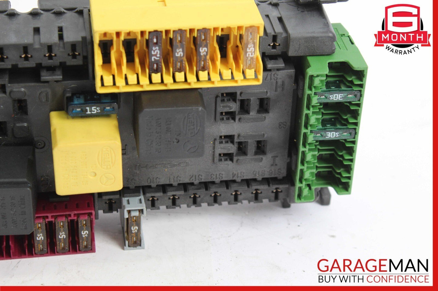 12-16 Mercedes X166 GL450 GL550 ML550 Rear Relay Fuse Box 1669063901 OEM