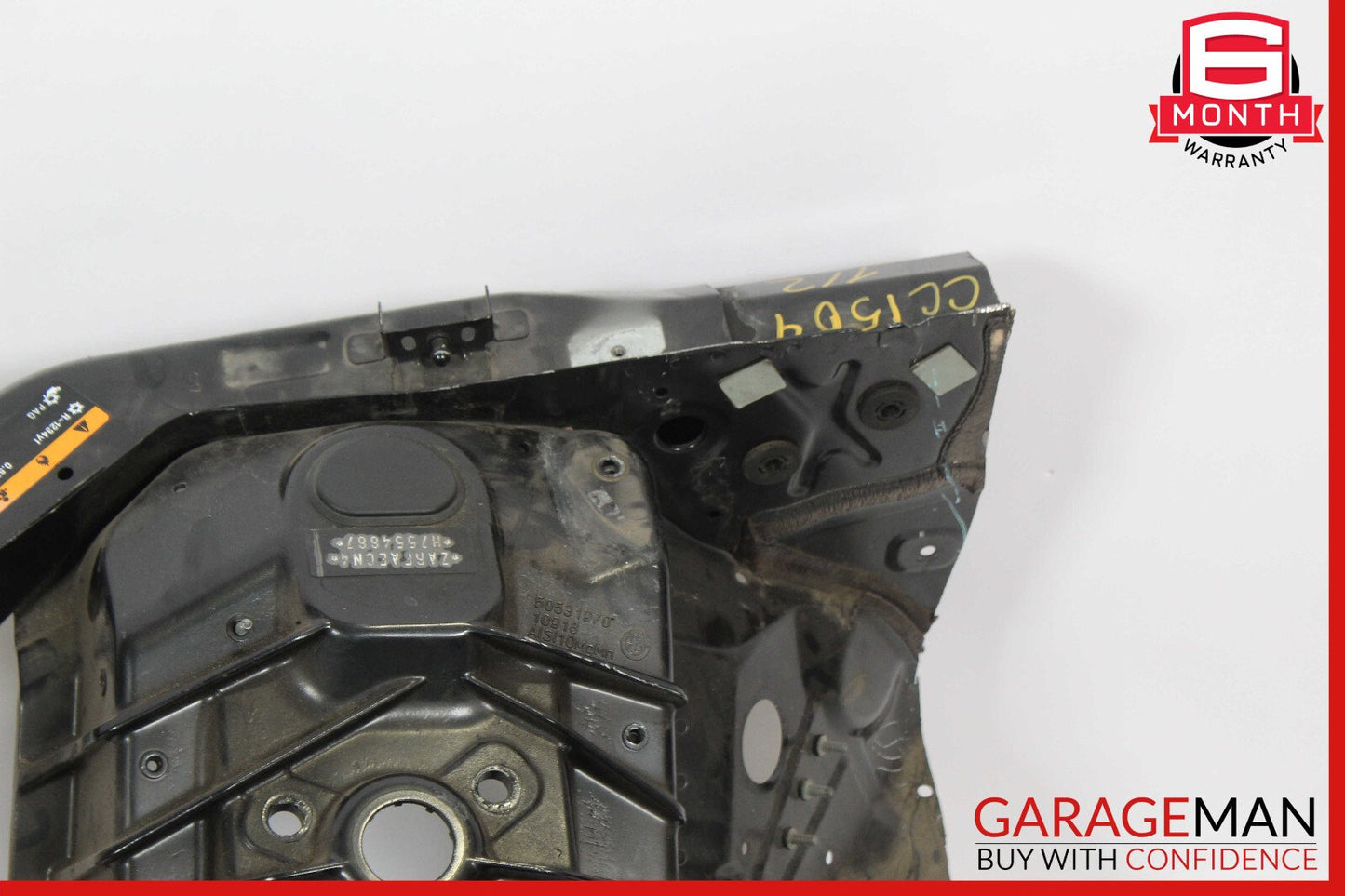 17-22 Alfa Romeo Giulia Front Right Side Fender Apron Rail Frame OEM
