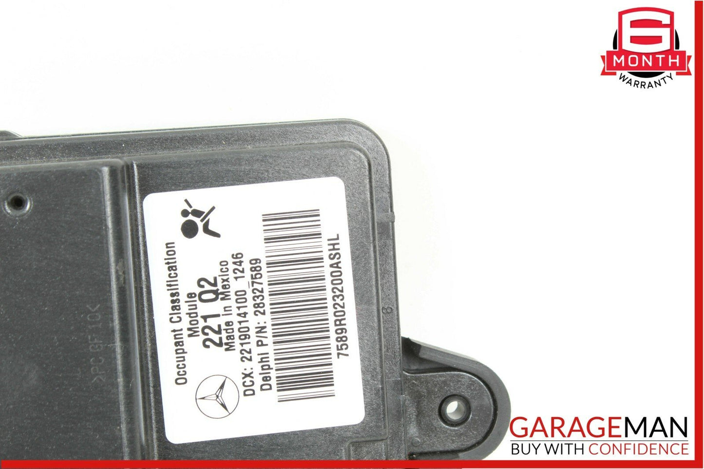 10-13 Mercedes W221 S550 S65 AMG Front Right Side Seat Occupant Sensor Module