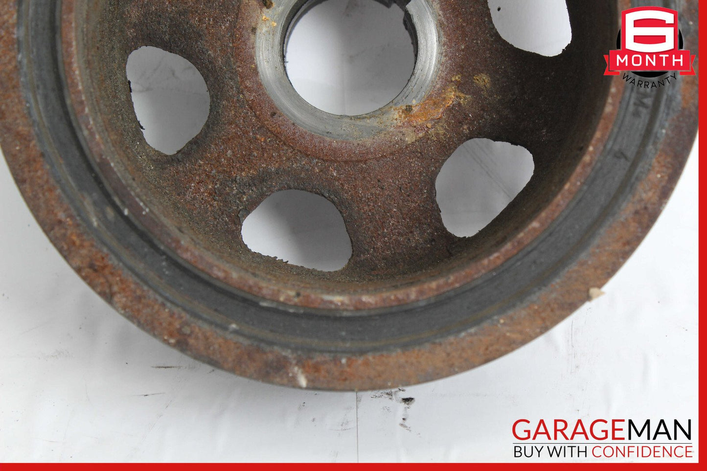 03-14 Mercedes W221 S600 Engine Motor Crankshaft Pulley Vibration Damper OEM