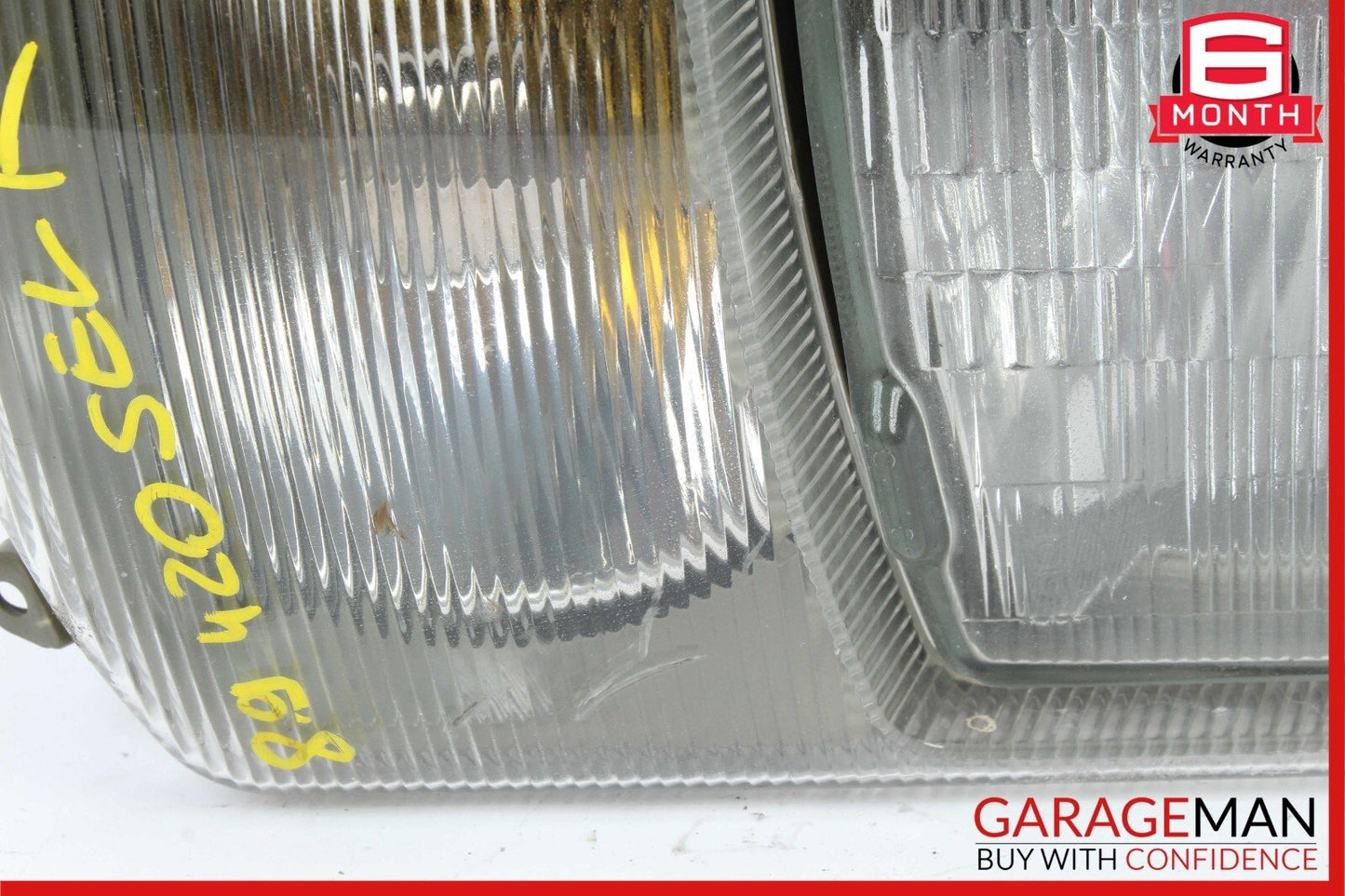 86-91 Mercedes W126 420SEL Front Right Headlight Head Light Lamp Assembly OEM