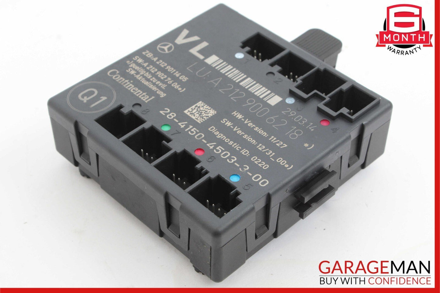 08-14 Mercedes W204 C250 C300 Front Left Side Door Controller Module Unit