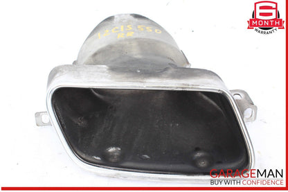 10-17 Mercedes X164 GL450 Rear Bumper Exhaust Muffler Tips Set of 2 OEM