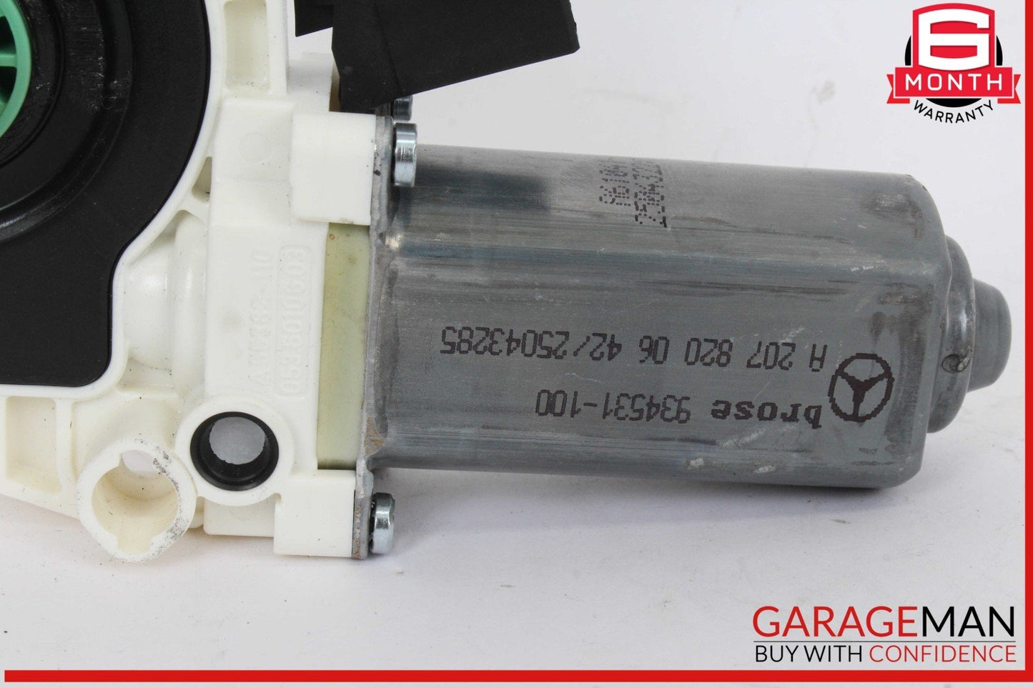 10-20 Mercedes W218 CLS550 Front Left Window Regulator Motor 2078200642 OEM