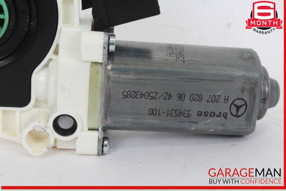 10-20 Mercedes W218 CLS550 Front Left Window Regulator Motor 2078200642 OEM