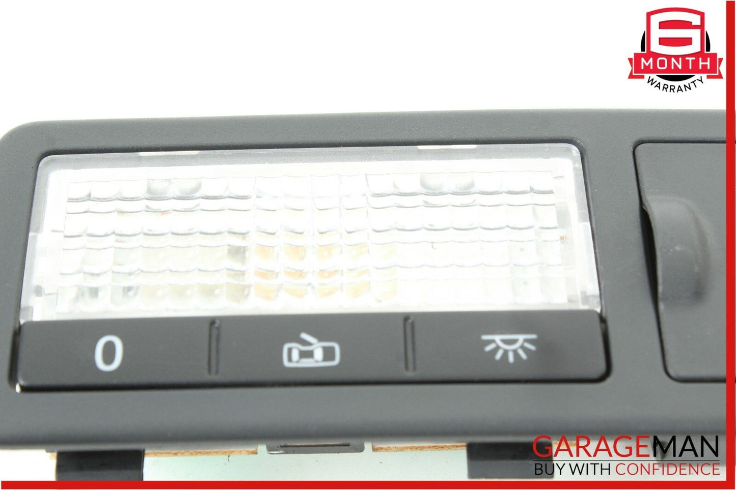 08-10 Porsche Cayenne 957 Rear Left Dome Reading Light Lamp Black OEM