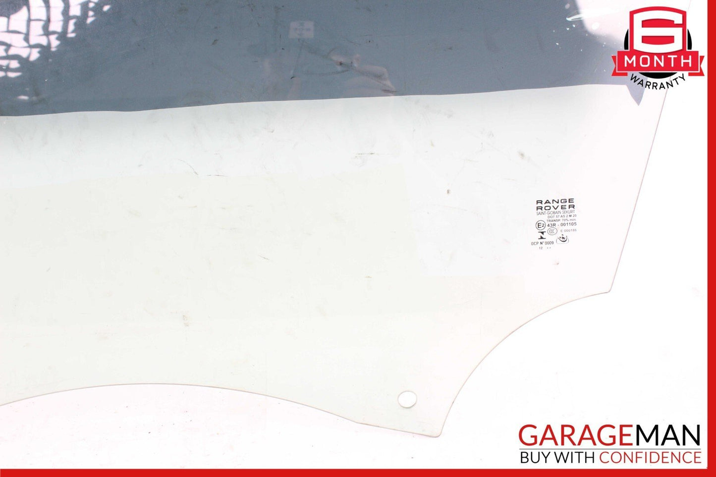 12-19 Range Rover Evoque L538 Front Left Driver Side Door Window Glass OEM