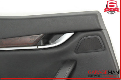 14-22 Maserati Ghibli M157 Rear Left Driver Side Interior Door Panel OEM