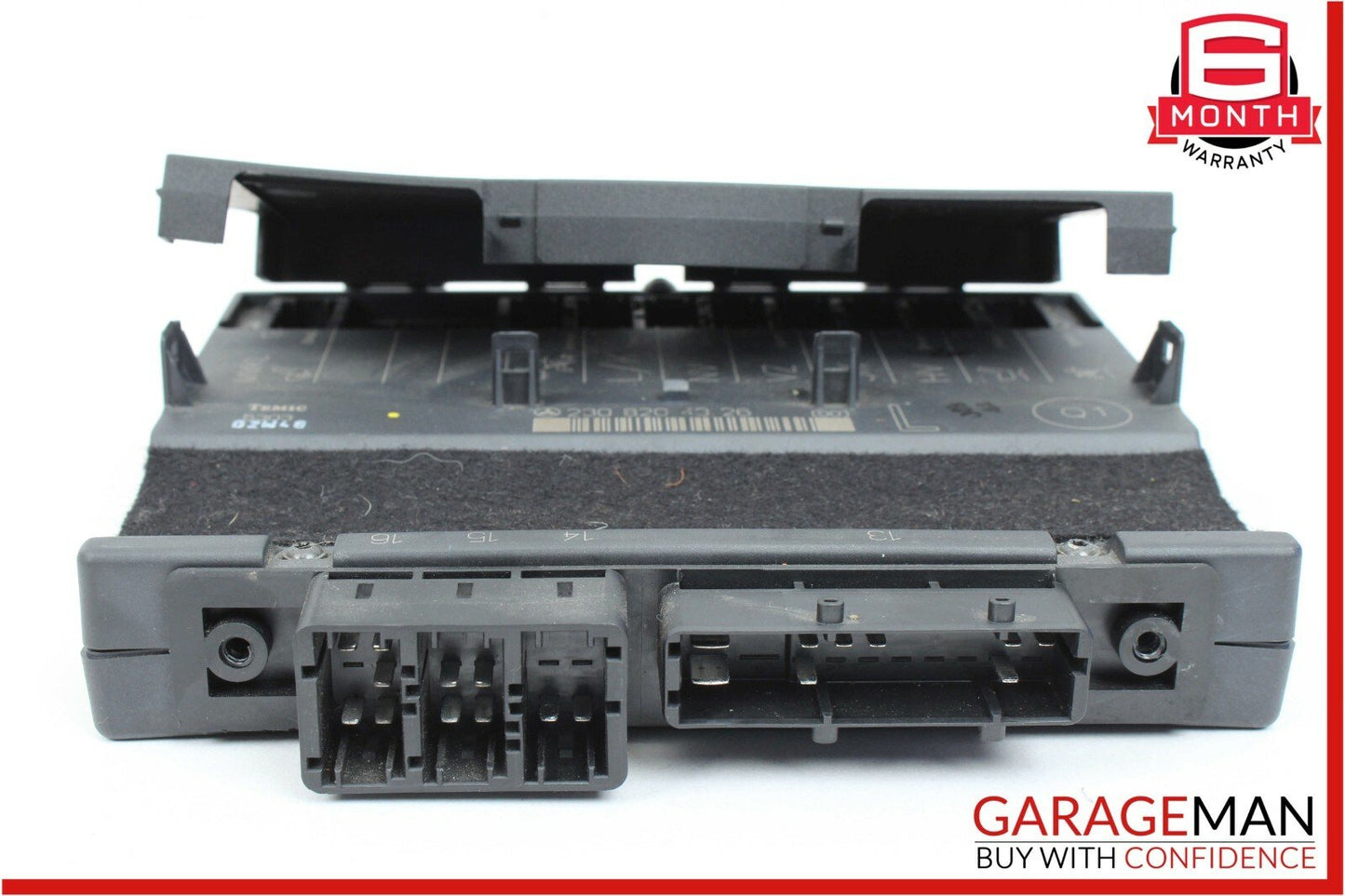 03-08 Mercedes R230 SL500 SL55 AMG Front Left Side Under Seat Controller Module