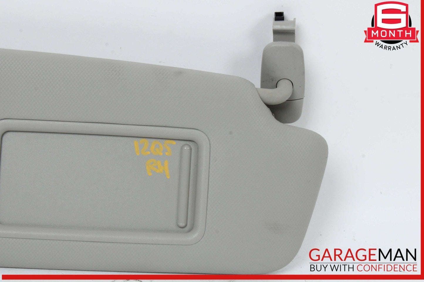 09-18 Audi Q5 Q3 Front Right Side Sun Visor Sunvisor Gray 8K0857552 OEM