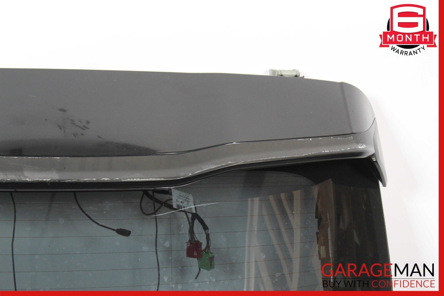 11-14 Porsche Cayenne 958 Trunk Lid Liftgate Tailgate Hatch Shell Black OEM