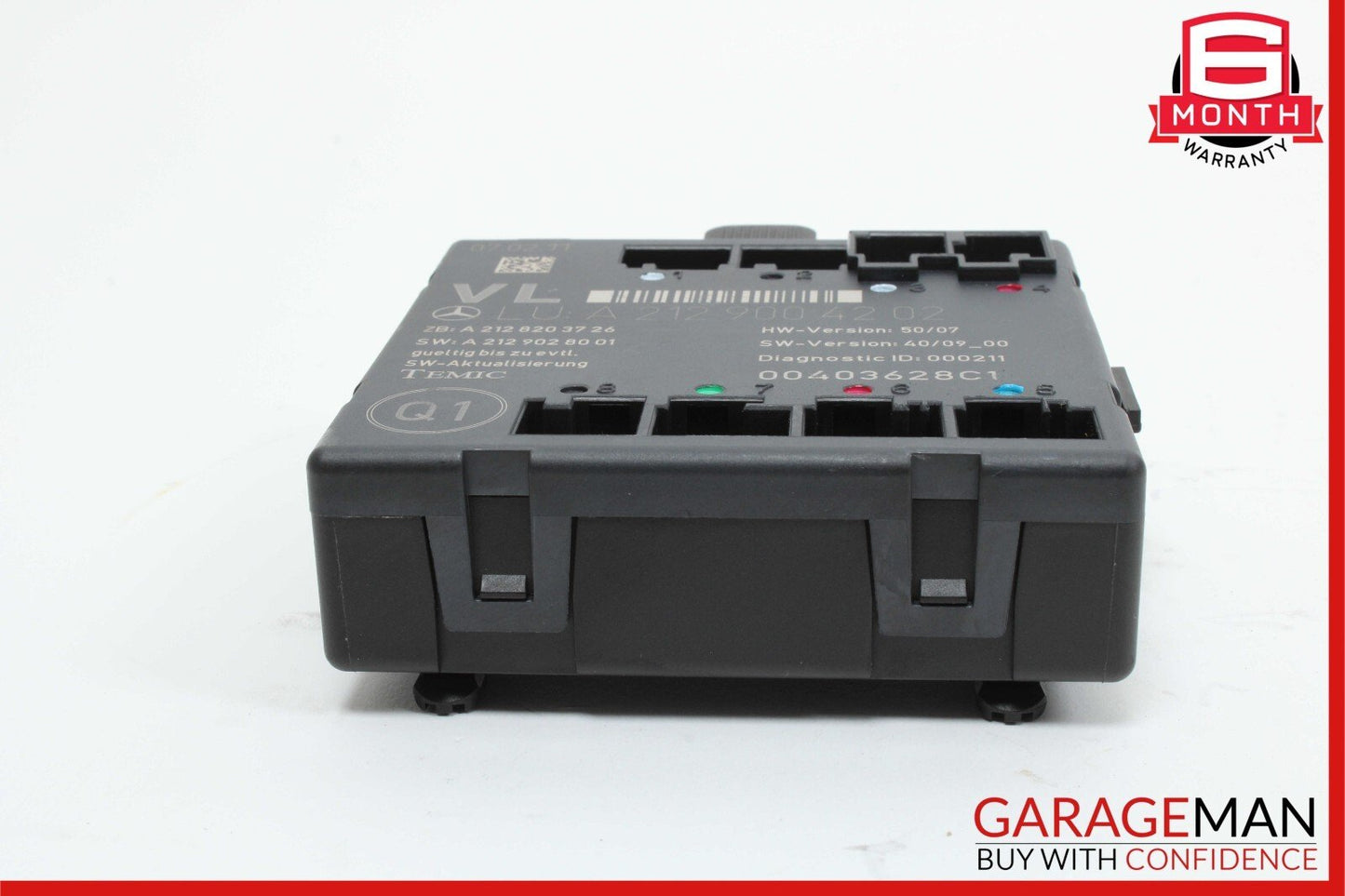 08-18 Mercedes CLS500 C250 C300 E350 Front Left Side Door Control Module Unit