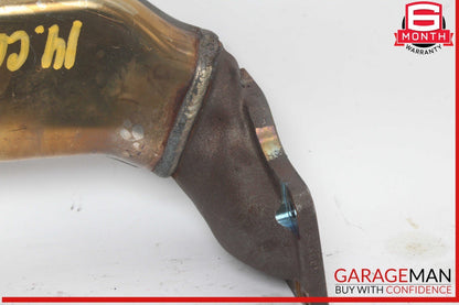 12-18 Mercedes W218 CLS550 4.6L Left Exhaust Pipe Adapter 2781400908 OEM