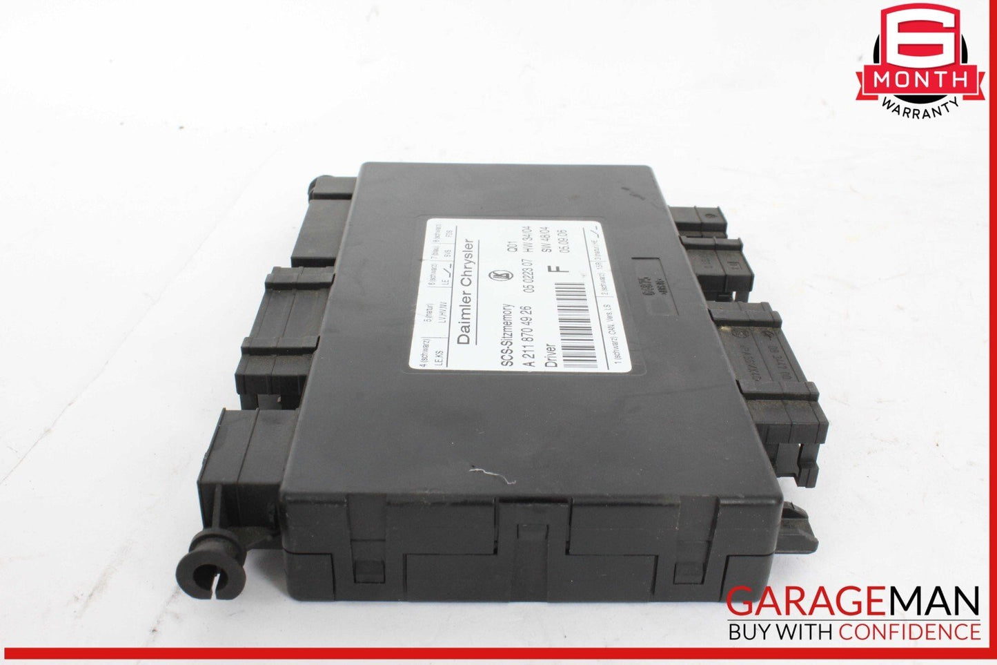 03-11 Mercedes W219 CLS550 SLK280 Front Left Side Seat Control Module OEM