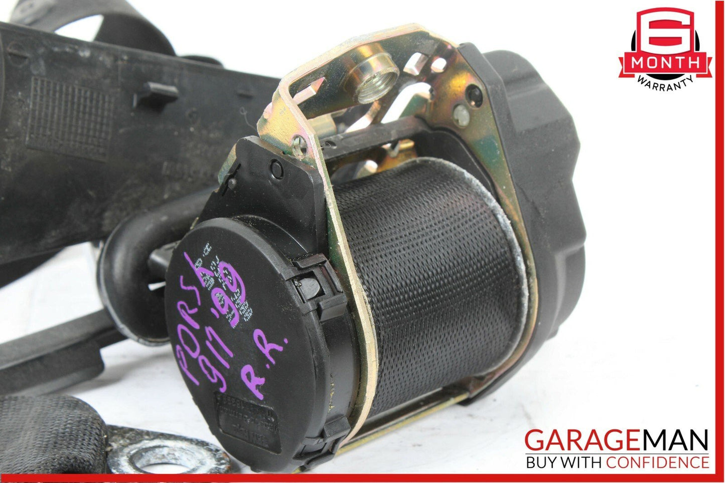 99-05 Porsche Carrera 911 996 Rear Right Passenger Seatbelt Seat Belt Retractor