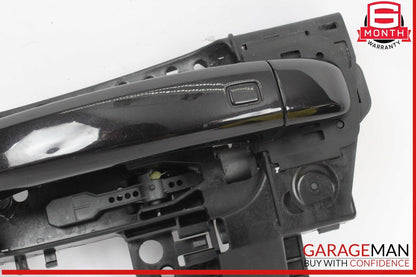 14-17 Audi SQ5 Rear Left Driver Side Exterior Door Handle Black OEM