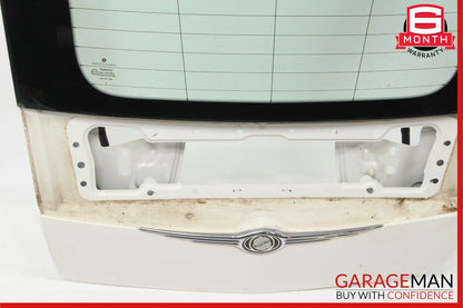 04-08 Chrysler Crossfire Rear Window Glass Trunk Tail Lift Hatch Gate Lid Panel