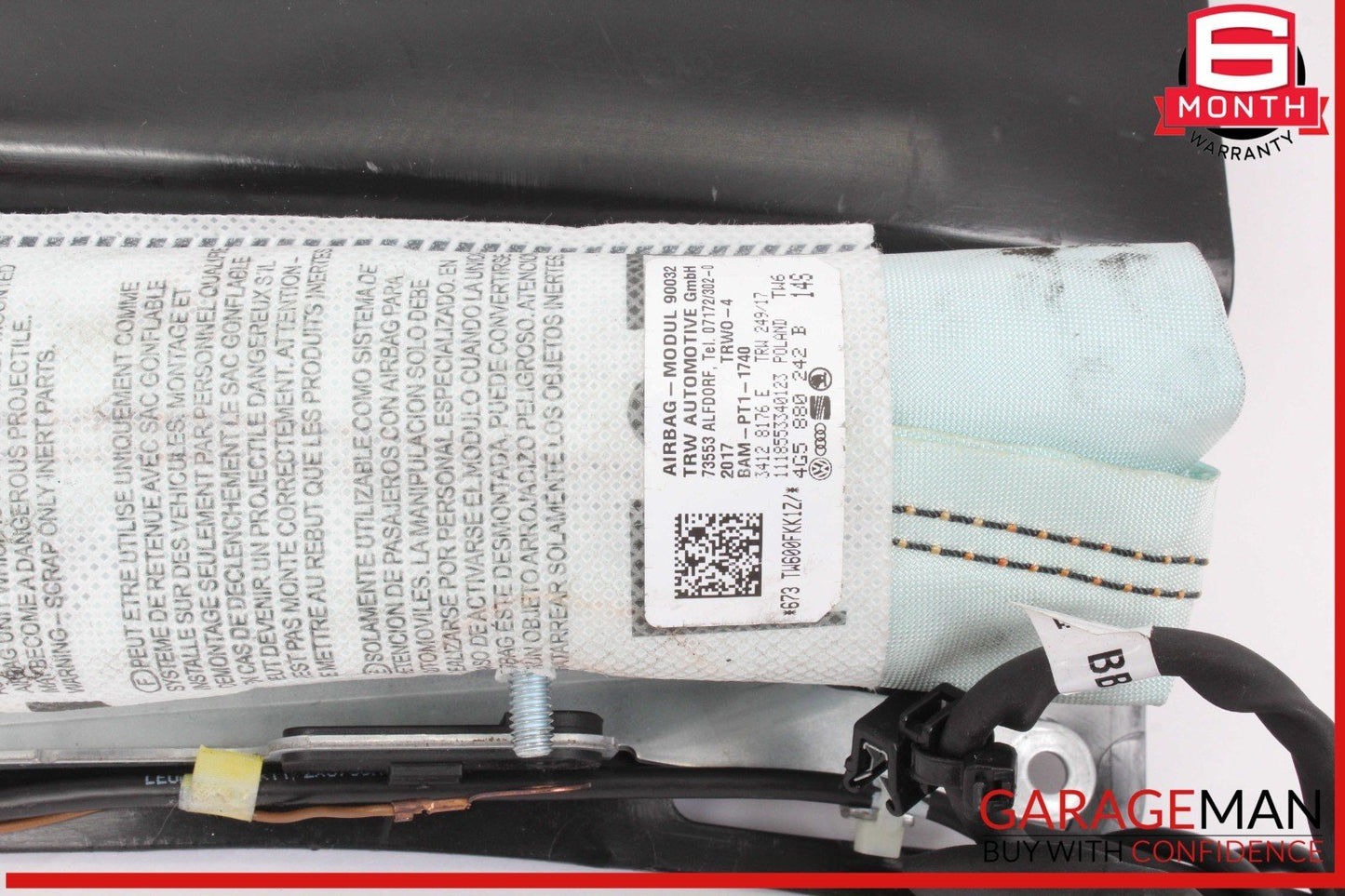 2012-2018 Audi A6 Front Right Passenger Side Door Airbag Air Bag 4G5880242B