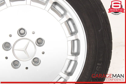 85-93 Mercedes W201 190E 190D Right or Left Wheel Tire Rim 6Jx15H2 ET49 OEM