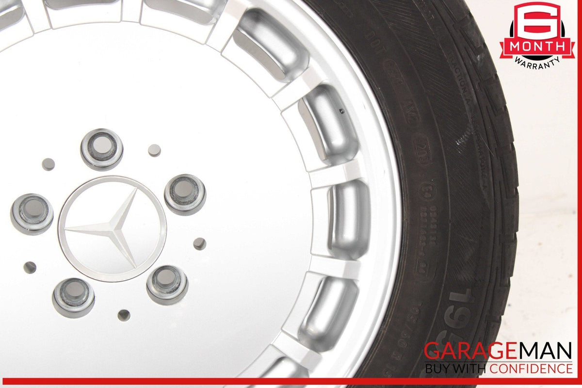 85-93 Mercedes W201 190E 190D Right or Left Wheel Tire Rim 6Jx15H2 ET49 OEM