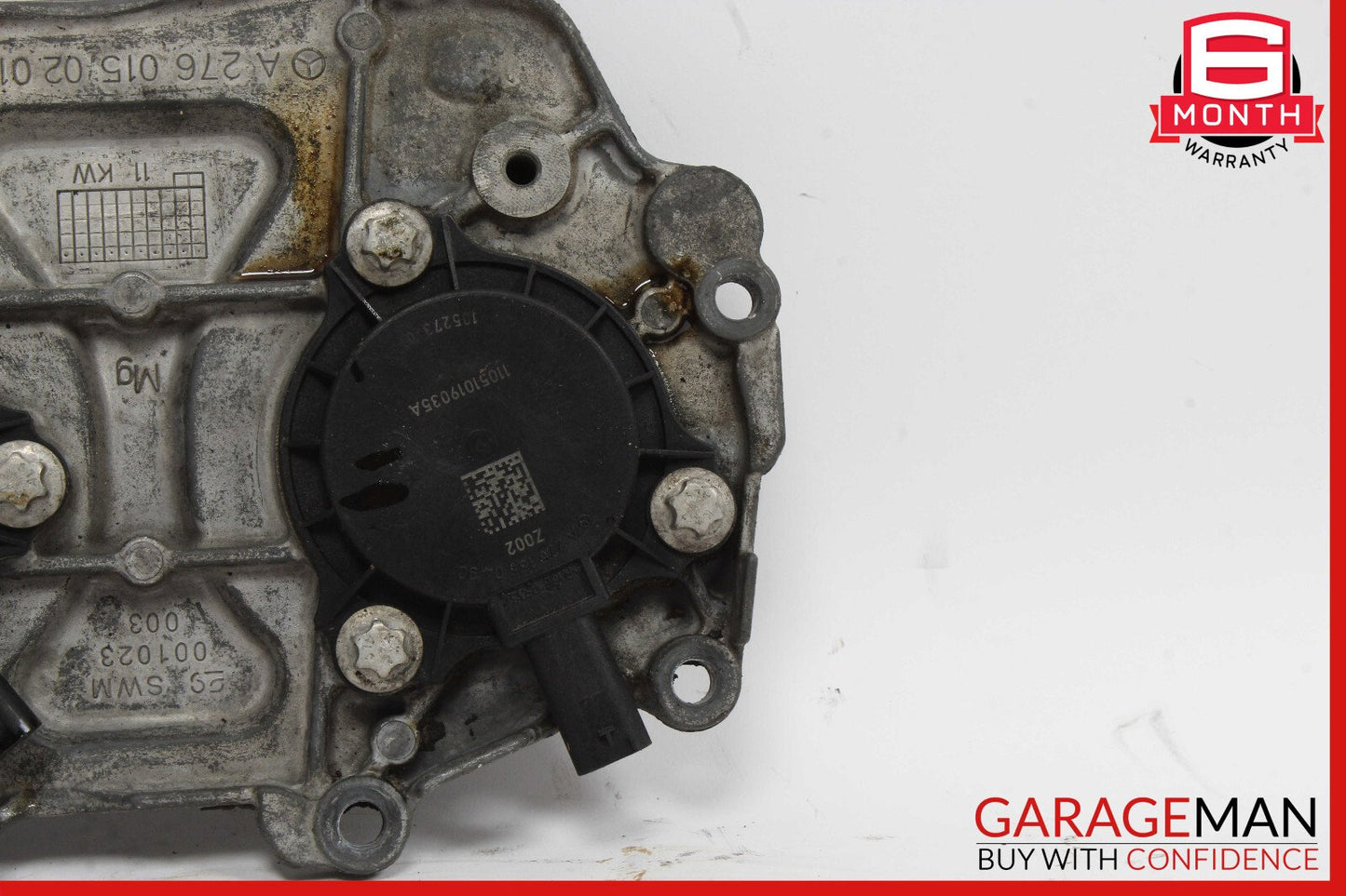 12-18 Mercedes W218 CLS550 Front Left / Right Engine Timing Chain Cover Plate