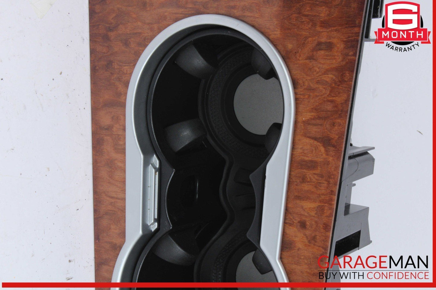 06-12 Mercedes W164 ML350 GL450 Center Console Cup Holder Compartment Wood OEM