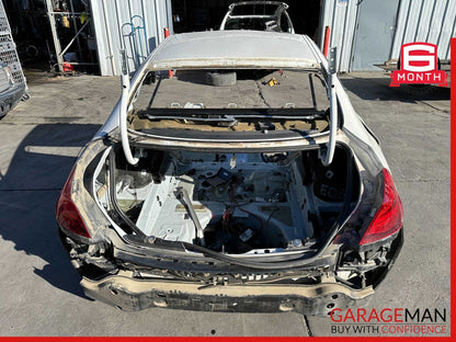 13-19 BMW 650i F06 Rear Trunk & Quarter Panel Body Structural Cut Assembly White