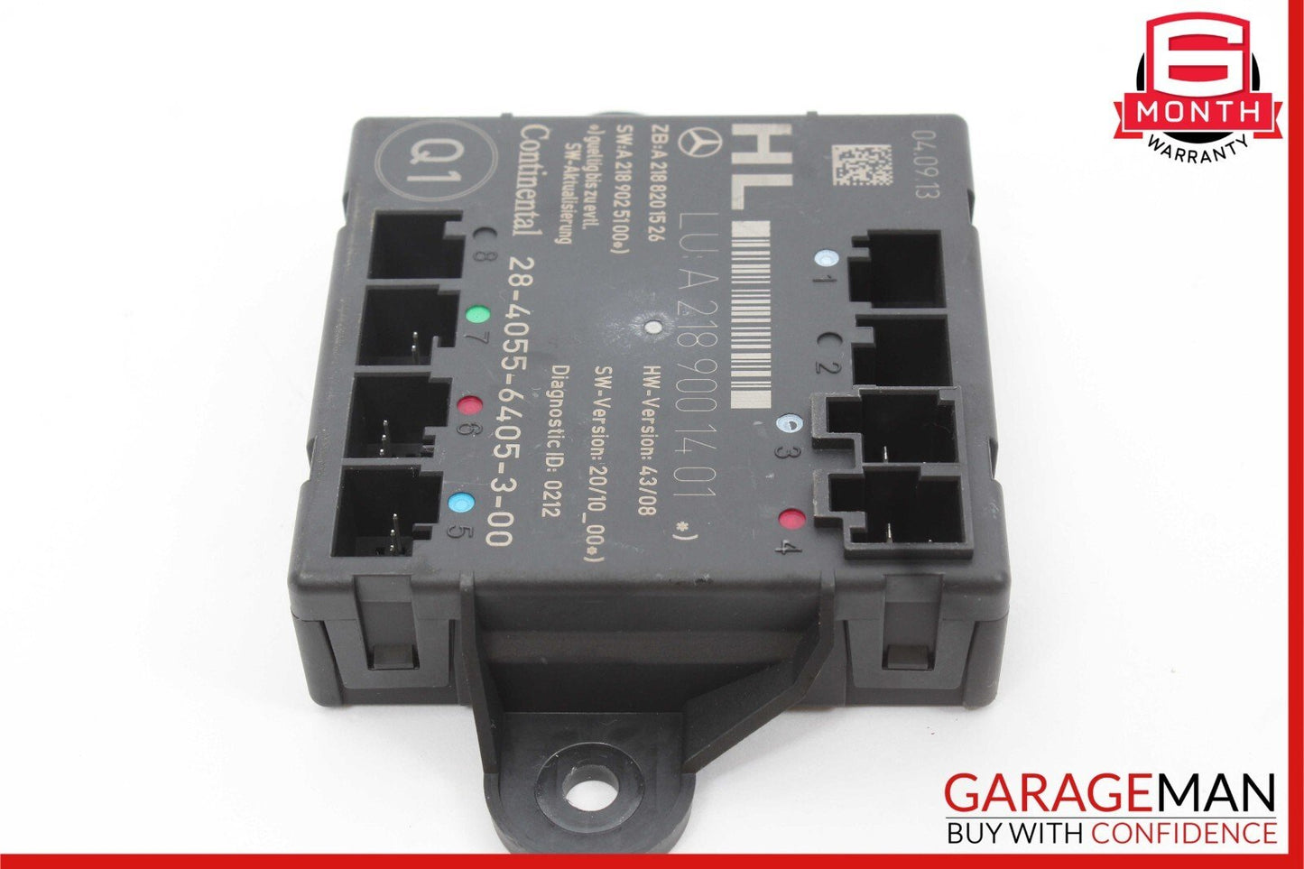 08-18 Mercedes CLS400 CLS550 C250 Rear Left Side Door Control Module Unit