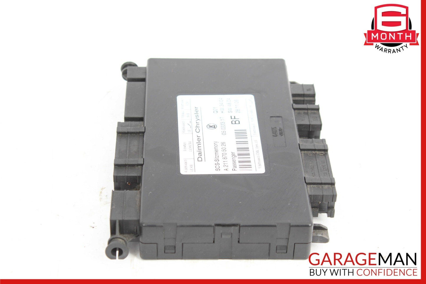 03-12 Mercedes E350 E63 GL450 Front Right Side Under Seat Control Module Unit