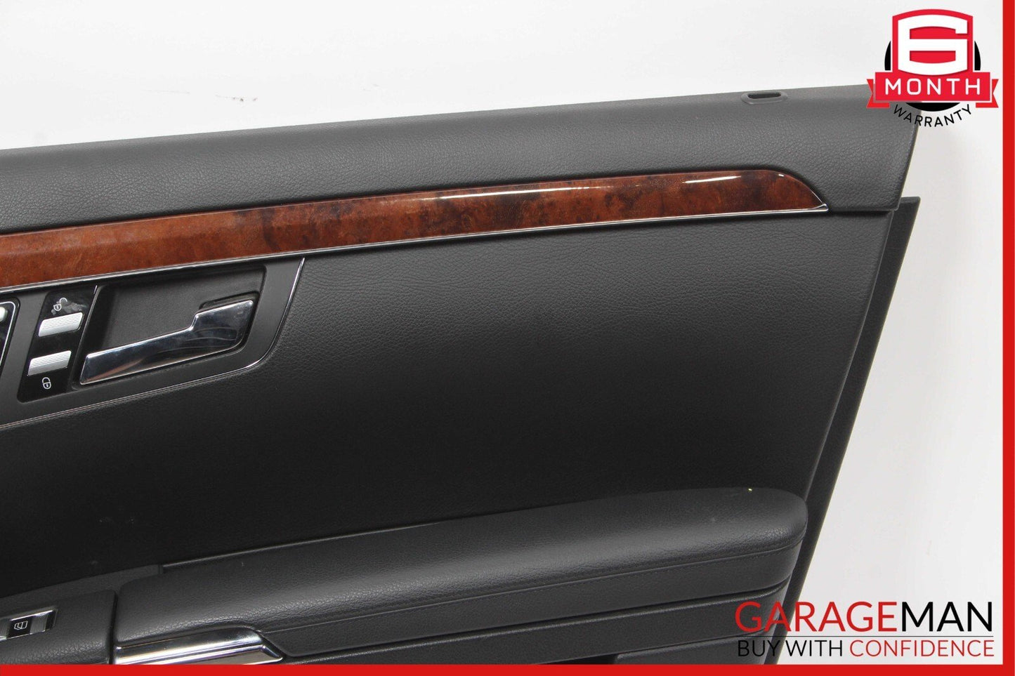 07-09 Mercedes W221 S550 Front Right Side Interior Door Trim Panel Anthracite