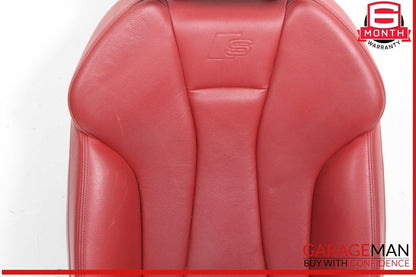 15-20 Audi S3 A3 Front Right Passenger Side Complete Seat Cushion Red OEM