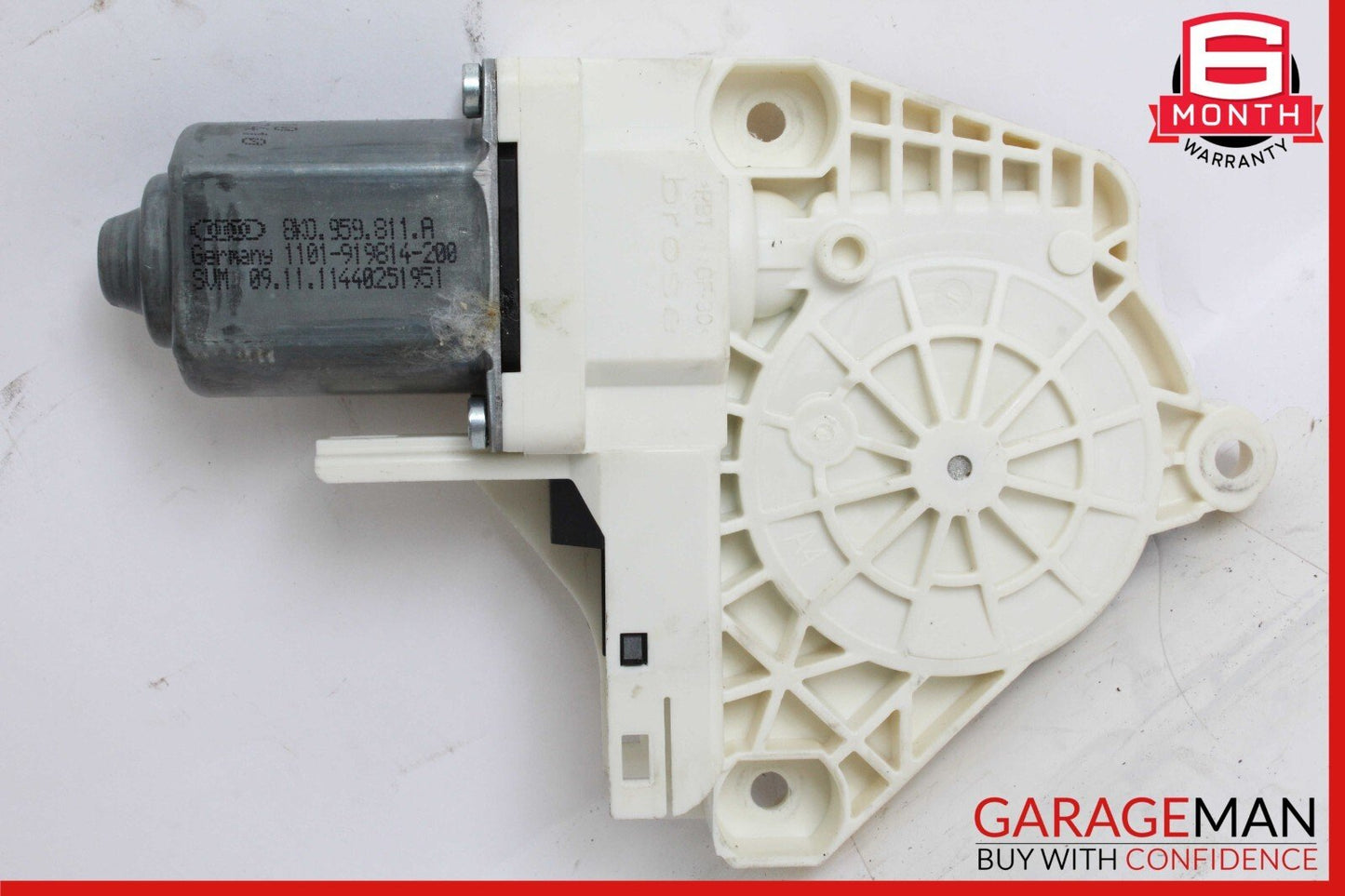 11-18 Porsche Cayenne 958 S Rear Right Side Window Regulator Motor OEM
