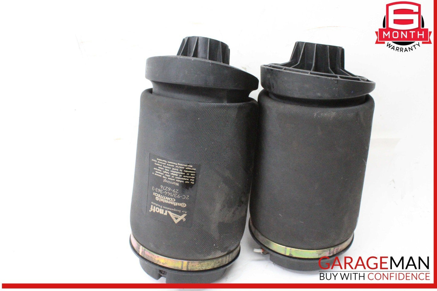 06-19 Mercedes W251 R500 Rear Left and Right Side Air Suspension Bag Shock OEM