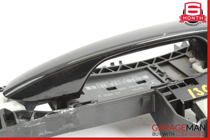 08-14 Mercedes W204 C250 Rear Left Driver Side Exterior Door Handle Black OEM