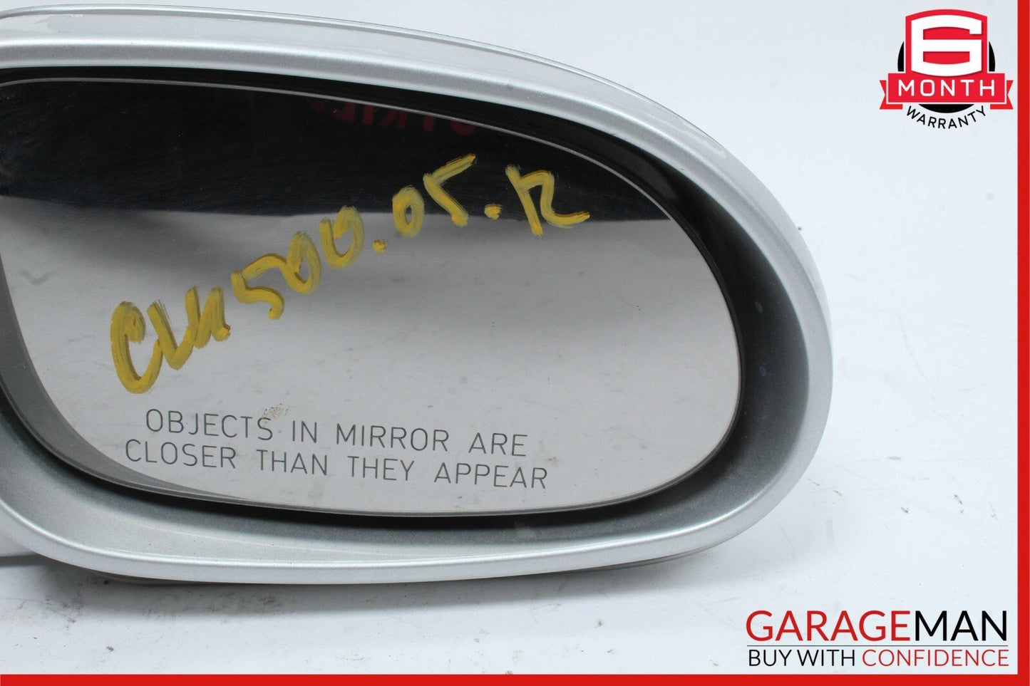 03-09 Mercedes W209 CLK500 Front Right Side Rear View Door Mirror Silver OEM