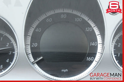 10-13 Mercedes W212 E350 E550 Instrument Cluster Speedometer Odometer 2129005903