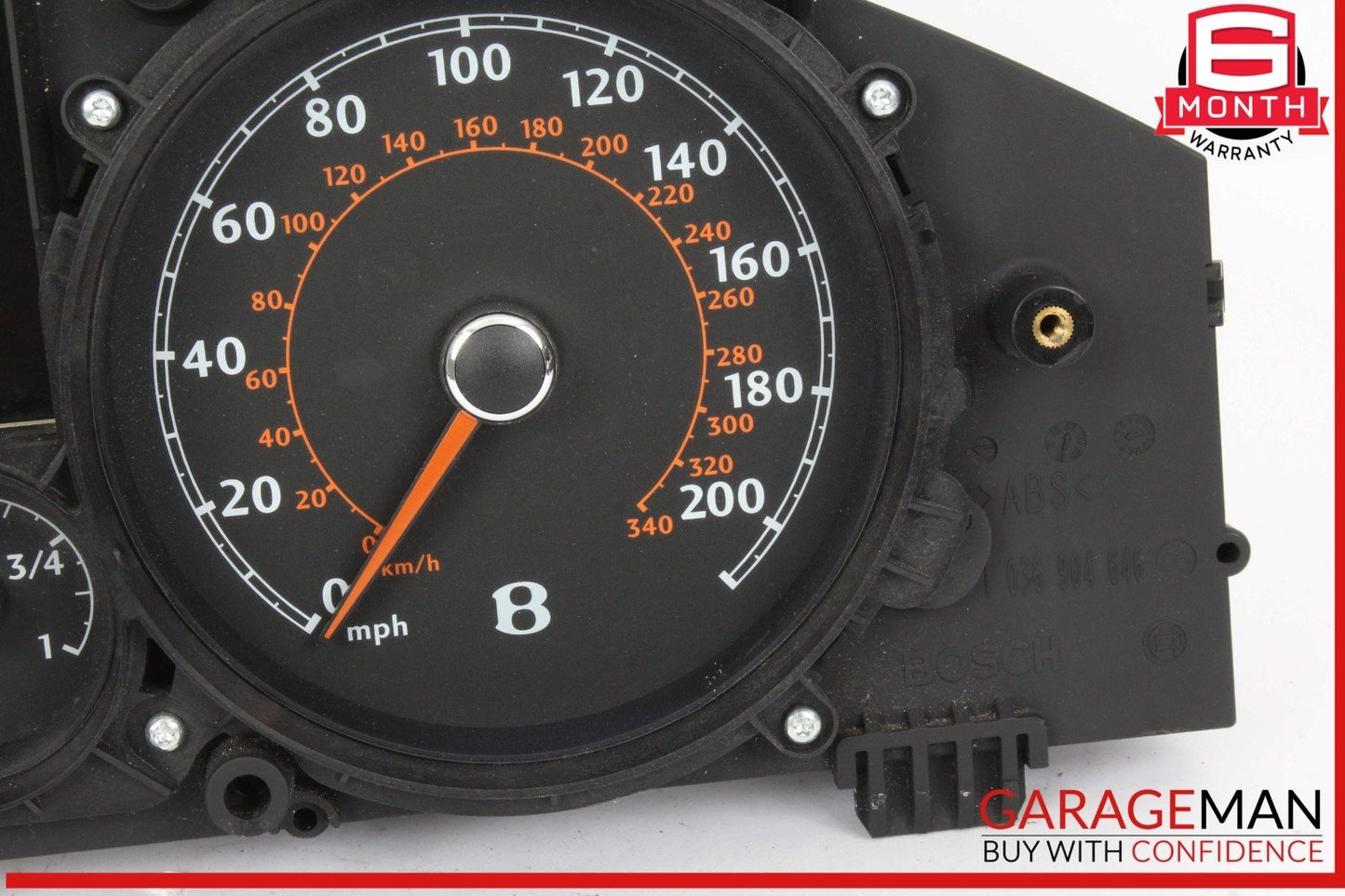 08-09 Bentley Continental GTC Instrument Cluster Speedometer 3W0920841D OEM
