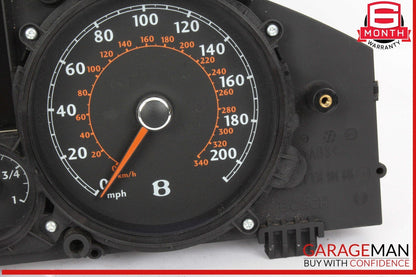 08-09 Bentley Continental GTC Instrument Cluster Speedometer 3W0920841D OEM
