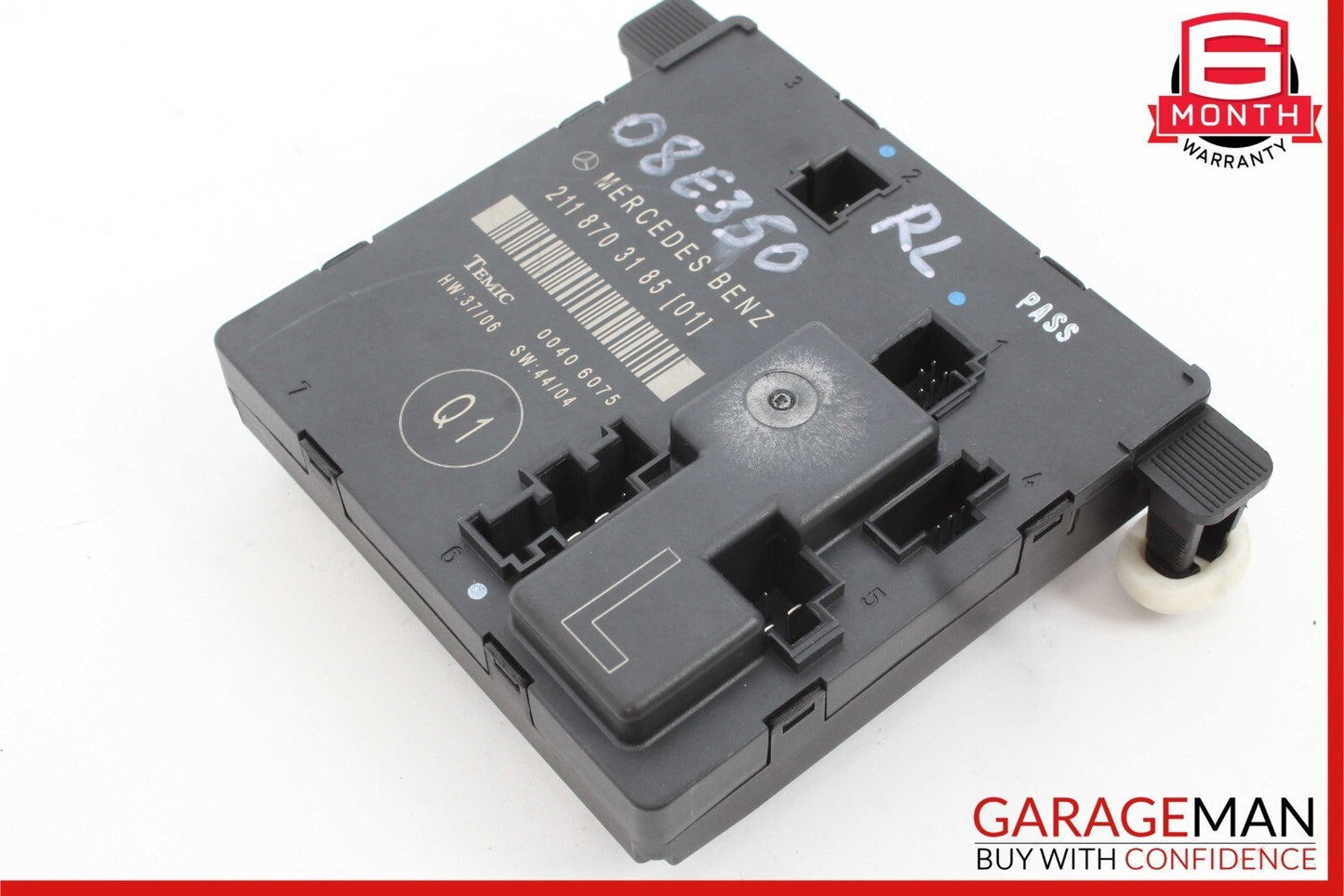 03-09 Mercedes W211 E350 E320 Rear Left Side Door Controller Module Unit OEM