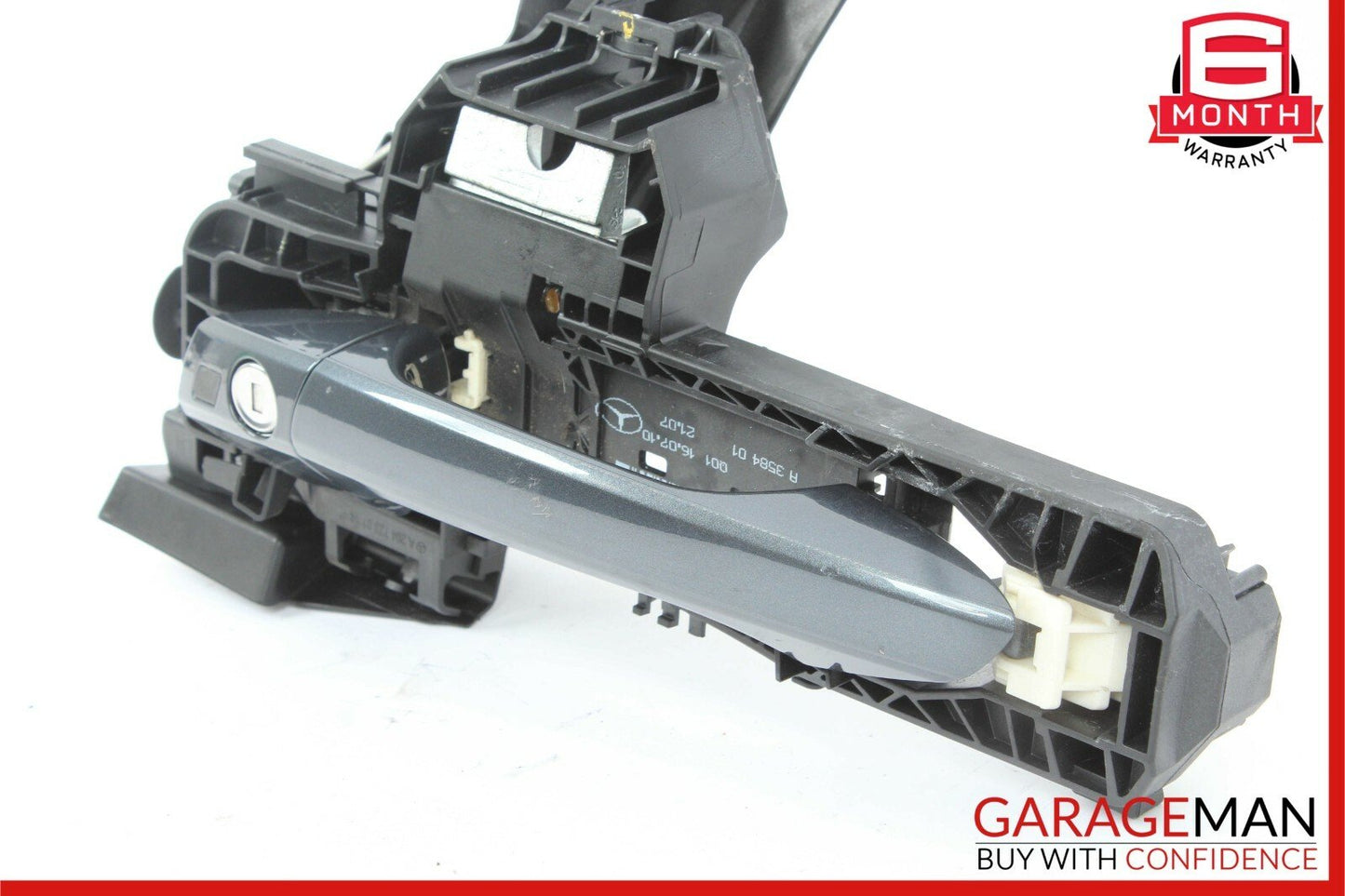 08-14 Mercedes W204 C250 C300 Front Left Side Exterior Door Handle Tenorite Grey