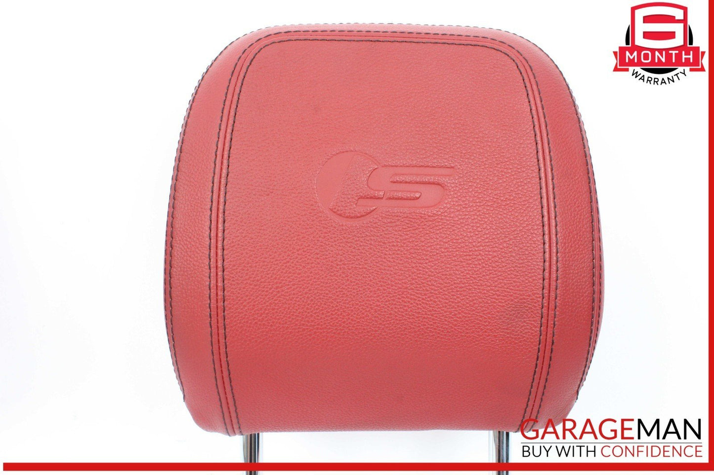 16-23 Jaguar XF XE Front Left and Front Right Side Head Rest Headrest Red OEM