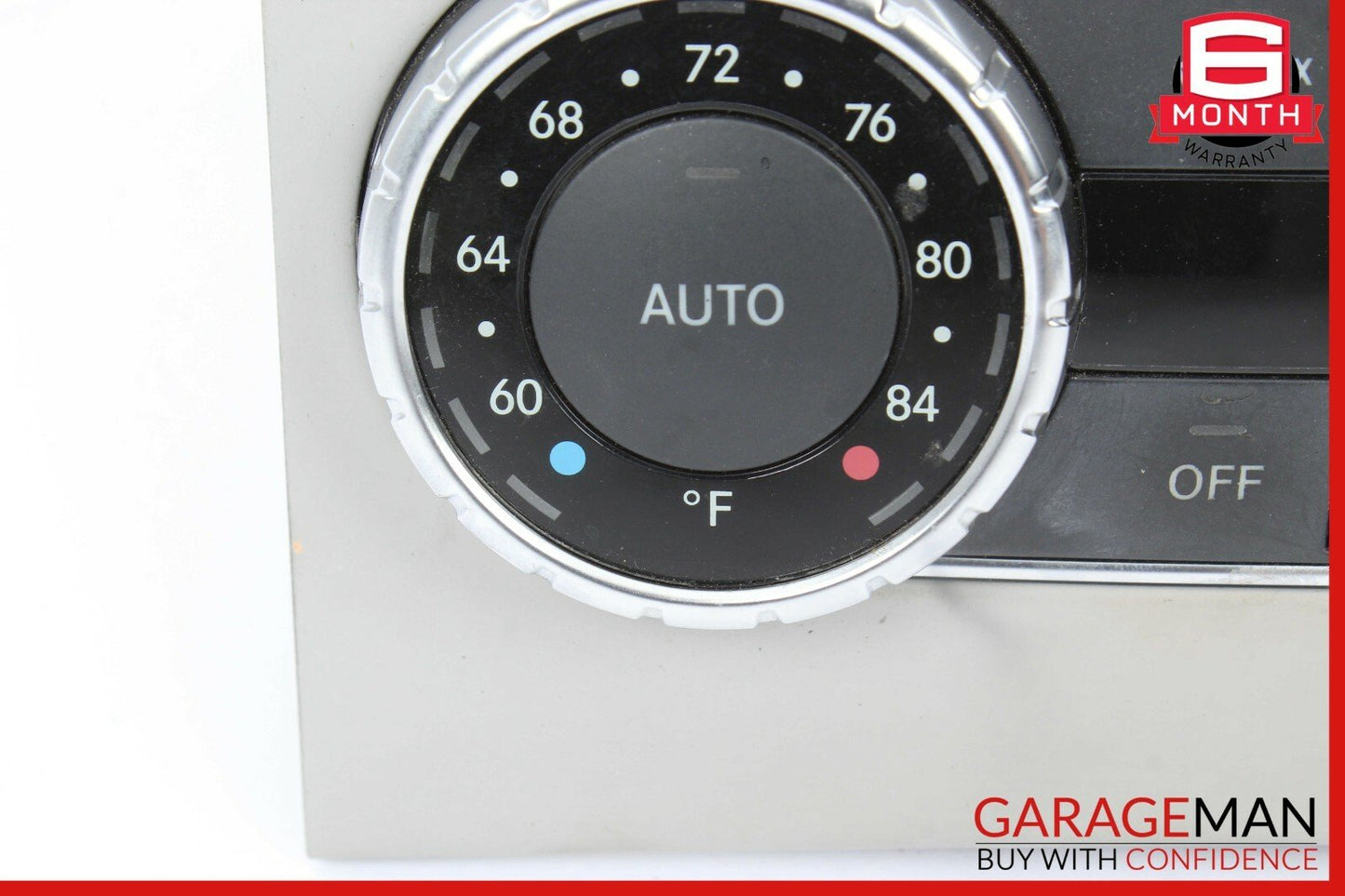 12-14 Mercedes W204 C250 AC A/C Heater Climate Temperature Control Switch Gray