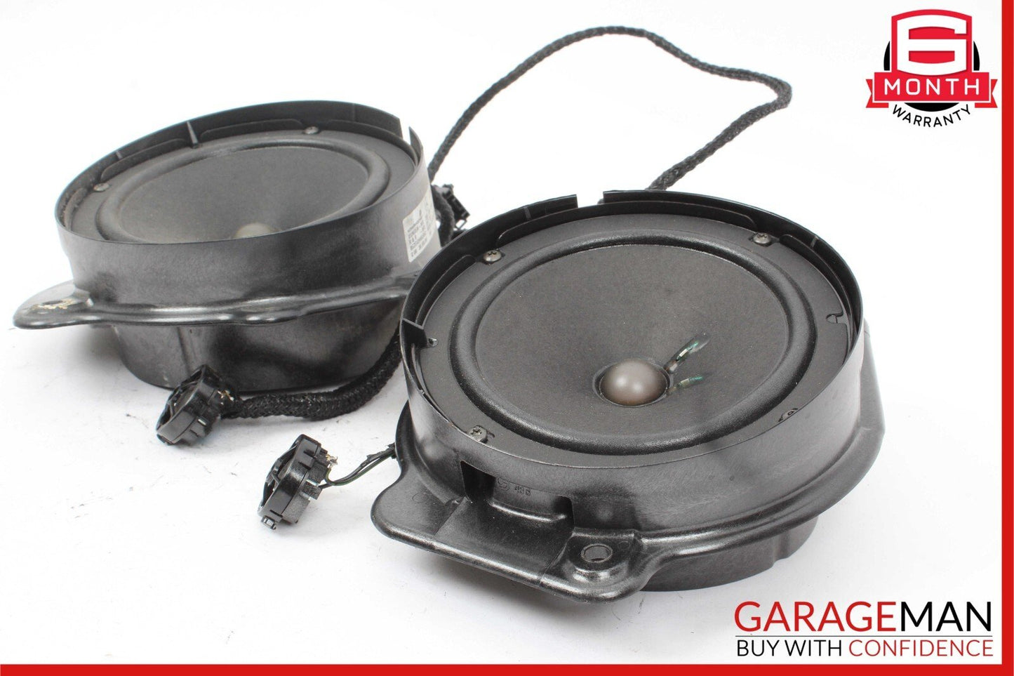 00-06 Mercedes W220 S55 AMG Rear Left & Right Door Audio Sound Speaker Set OEM