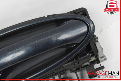 10-16 Porsche Panamera 970 Rear Left Driver Side Exterior Door Handle Blue OEM