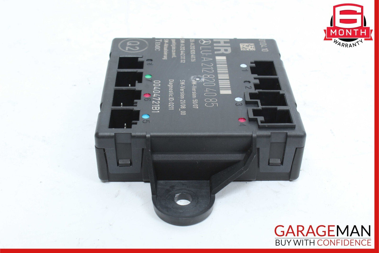 08-18 Mercedes X204 GLK350 E350 CLS550 Rear Right Side Door Control Module OEM
