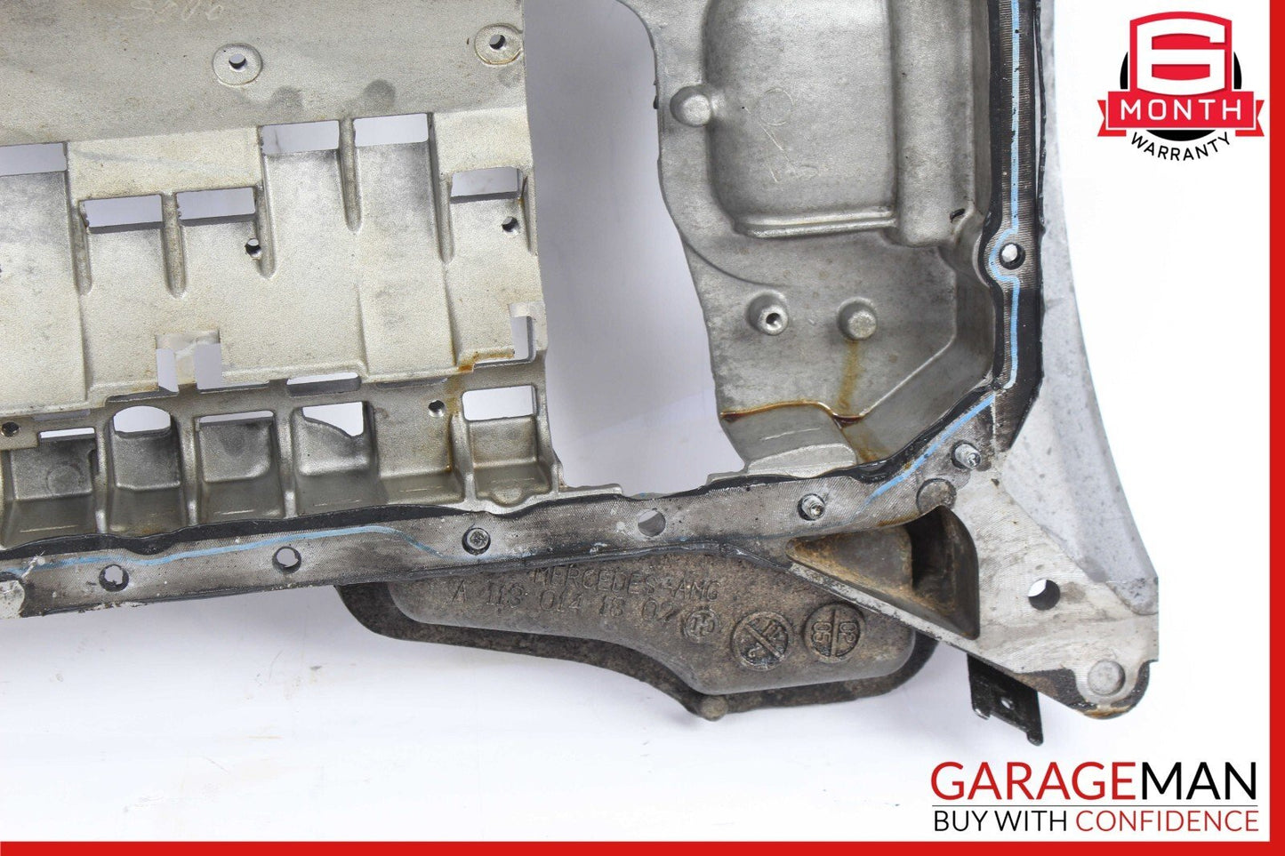 03-08 Mercedes W211 E55 SL55 CLS55 AMG Engine Motor Upper Oil Pan 1130141804 OEM