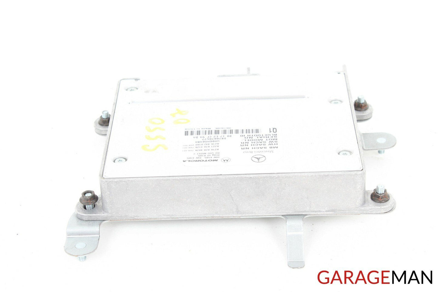 07-09 MERCEDES W221 S550 S600 S63 AMG BLUETOOTH CONTROL MODULE Q1 OEM