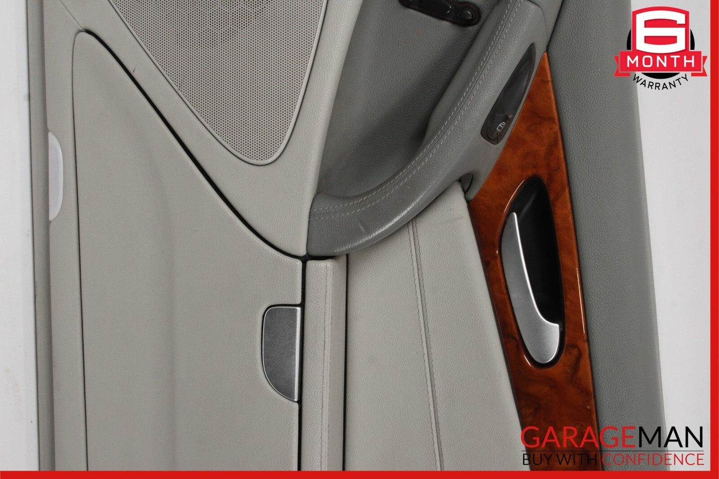 03-06 Mercedes R230 SL500 SL55 AMG Front Right Interior Door Panel Gray OEM