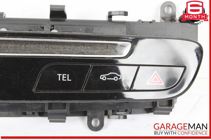 15-19 Mercedes W205 C300 C400 Media Center Dashboard Hazard Control Switch OEM
